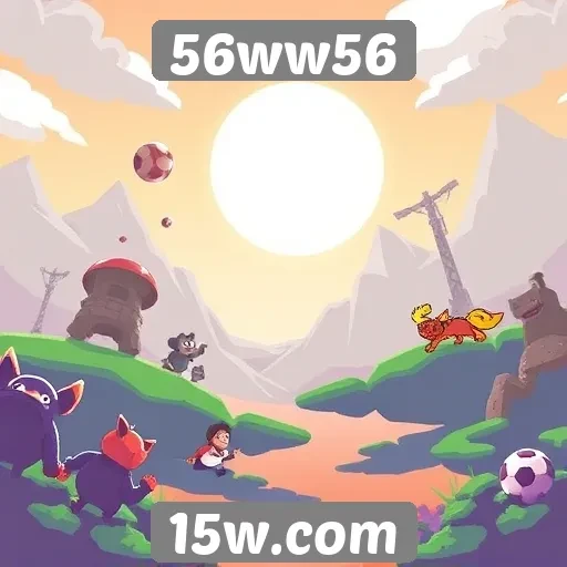 Comparativo de jogos populares disponíveis em 56ww56